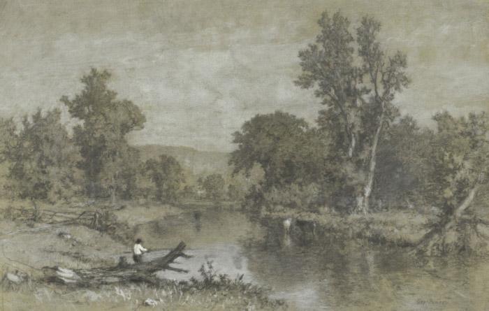 George Inness Milton, New York oil painting image